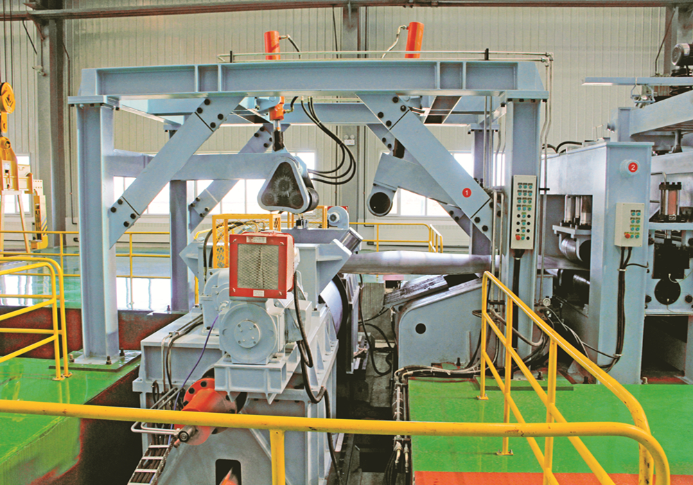 冷軋中厚板開卷-碼垛生產(chǎn)線(圖1)